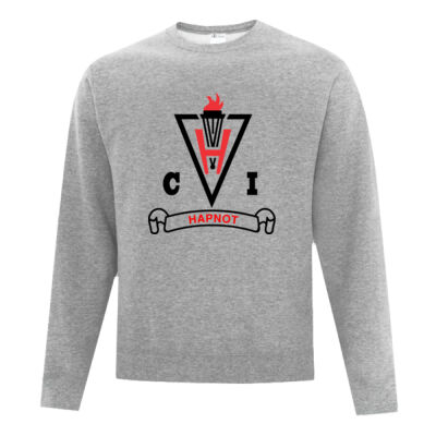 Ink Printed Unisex Crewneck - Full Front Thumbnail